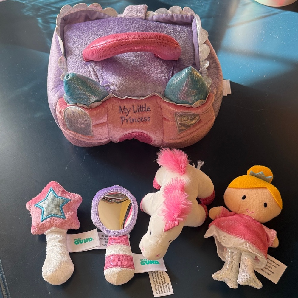 Gund My Little Princess Set - Pink and Purple